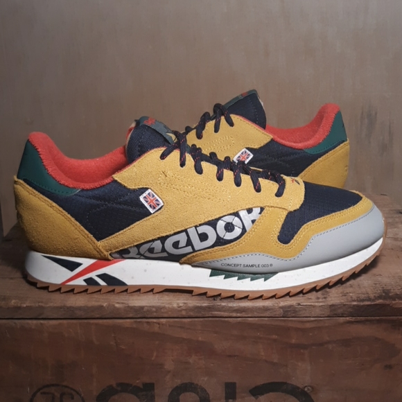 Reebok Classic CL LeatherRippleMU Unisex US9½NWT - Picture 8 of 8